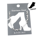 Stainless Steel Dolphin Link Anklet