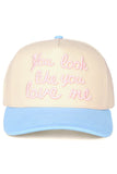 C.C Women's You Look Like Love ME Trucker Cap Hat