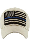 AMERICAN FLAG VINTAGE BASEBALL CAP
