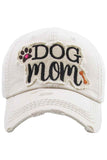 DOG MOM VINTAGE BASEBALL CAP