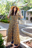 Sunflower Dressing Gown in Gold