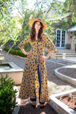 Sunflower Dressing Gown in Gold