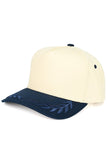 C.C Captain Oak Leaves Embroidered Trucker Cap