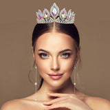 Glass Crystal Pageant Queen Tiara