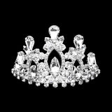 Marquise Teardrop Stone Cluster Embellished Princess Mini Tiara