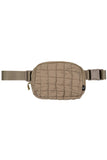 C.C Quilted Puffer Fanny Pack
