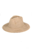 Fuzzy Palin Solid Winter Fedora Hat