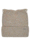 C.C Rhinestone Cat Ear Cuff Beanie Winter Hat