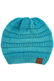 C.C Cotton Washed Ribbed Beanie