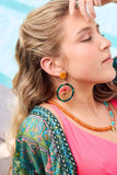 Tropic Glam Hoops