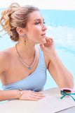 Lupe Jade Tropical Dangles