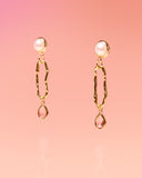 Boho Chic Oval Hoops Glam