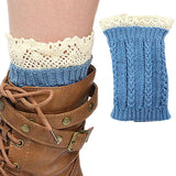 Medium Large Cutie Pie Acrylic Leg Warmer Boot Topper