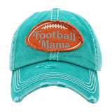 Football Mama Vintage Baseball Cap