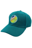 GODD VIBES Multi Color Baseball Cap