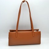 Elegant Shoulder Tote Bag with Decorative Charm