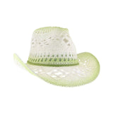C.C Ombre Open Weave Cowboy Hat