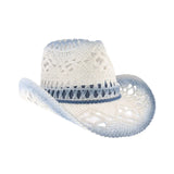 C.C Ombre Open Weave Cowboy Hat