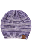C.C Cotton Washed Ribbed Beanie