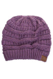 C.C Sequin Knitted Soft Beanie