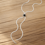 Snake Chain with Spiral Snail Pendant
