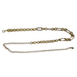 Minimalist Link Waist Chain Belt