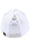 C.C HAPPY CAMPER PATCH VINTAGE PONY CAP