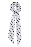 C.C POLKA DOT SASH SCRUNCHIES