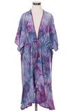 C.C TIE DYE BEACH COVERUP