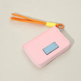 Compact Zip Around Mini Wallet