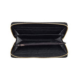 Bling Snake Zipper Wallet