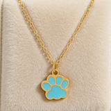 Unique Design Cute Cat Paw Print Necklace