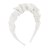 Beautiful Pleated Solid Headband