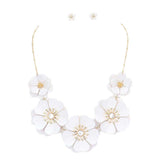 Bloom Flower Link Necklace