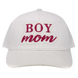 Boy Mom Message Baseball Cap