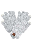 C.C Solid Boucle Gloves