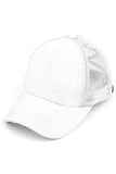 C.C Women's Baseball Ponytail Cap