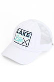 C.C Women's Lake Life Patch Criss-Cross Ponytail Cap