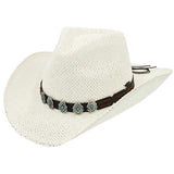 C.C Turquoise Charm Trim Cowboy Hat