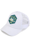 C.C WHEREVER I LAY MY HEAD IS HOME Patch Pony Cap