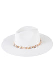 Confetti Braided Chain Band Summer Straw Hat