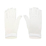 Fishnet Wedding Gloves