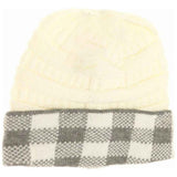 Buffalo Check C.C Beanie Tail