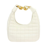 Quilted Soft Tote Crossbody Bag