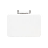 Solid Embossed Clutch Crossbody Bag