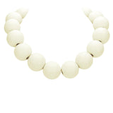 Wood Ball Necklace
