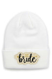 C.C Bribe Patch Knit Cuffed Beanie