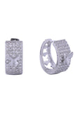 14K Artistic Butterfly Huggie Earrings