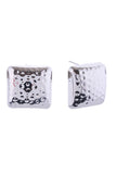 14K Biscuit Post Earring