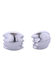 14K Bold Chunky Post Earring